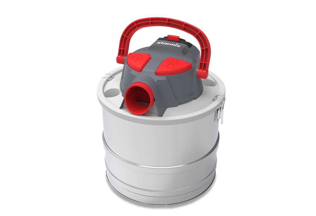 Starmix AV P-15 18V Akku-Aschesauger für Kamin und Feuerstellen, kompatibel mit CAS-Akku (Nicht im L