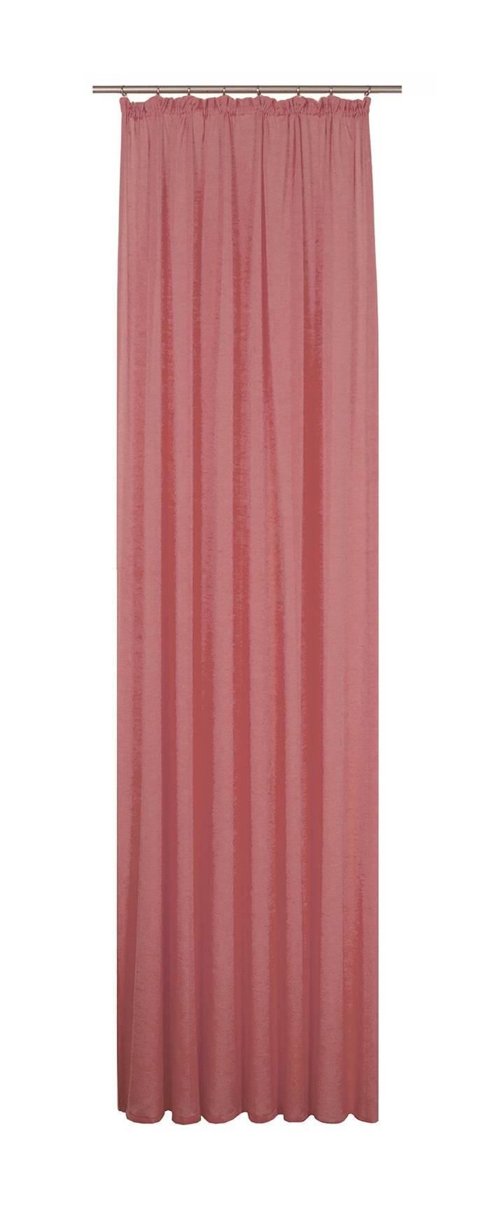 Wirth Fertigschal Lorca mit Kräuselband, Polyester, Rot, 245 x 142 cm Rot 245 x 142 cm, Rot 245 x 14