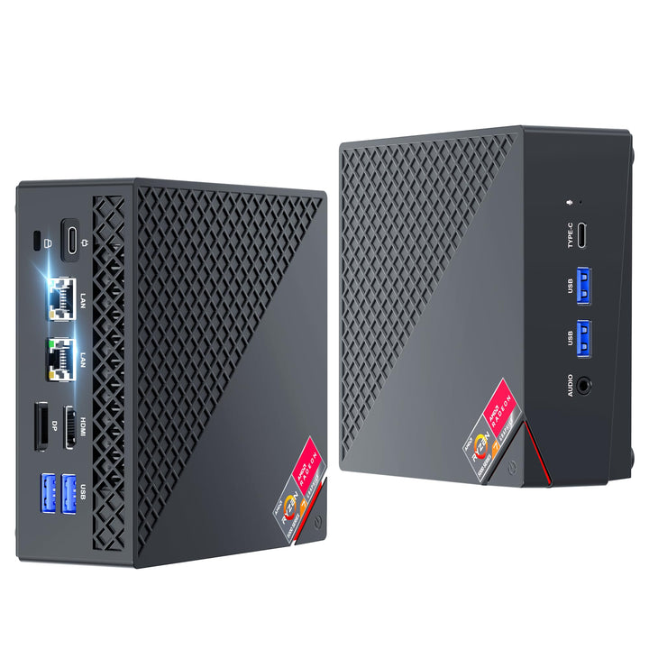 NiPoGi AM06 PRO Mini PC 32GB DDR5 RAM, АMD Ryzen 7 6800H(8C/16T, bis zu 4,7 GHz), 512GB M.2 NVMe SSD