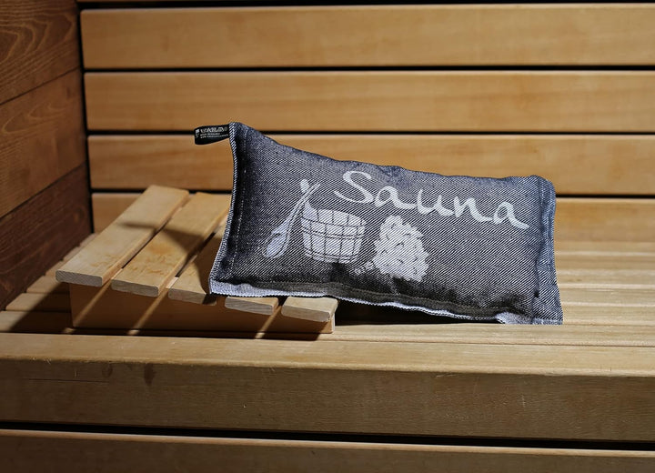 Jokipiin Pellava Jokipiin 1 Saunakissen Lieblings-Reisekissen Design: Sauna Abmessungen: 40 x 22 cm,