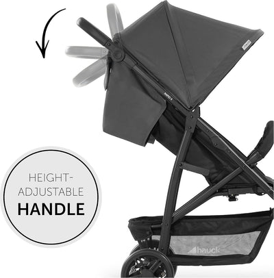 Hauck Buggy Rapid 4 bis 25 kg, Kinderbuggy Klein Zusammenklappbar, mit Liegefunktion, Höhenverstellb