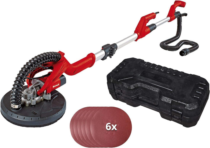 Einhell Trockenbauschleifer TC-DW 225 (600W, 1500 1/min max. Drehz., 225mm Schleifsch., Teleskopstie