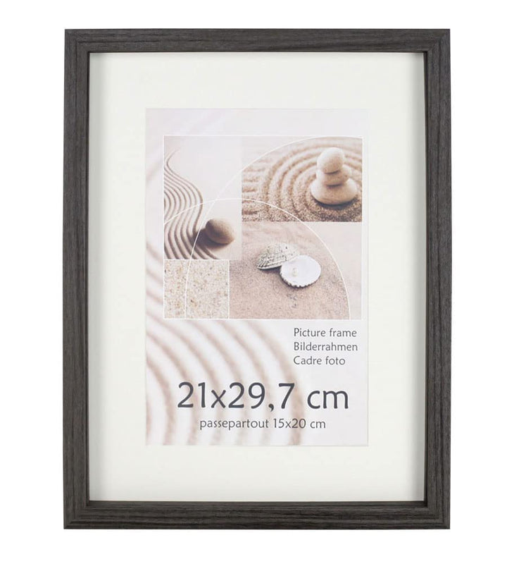 3D Objektrahmen Holz Bilderrahmen Shirt Trikot Rahmen Collage Wanddeko Poster S220: Farbe: Nuss | Fo
