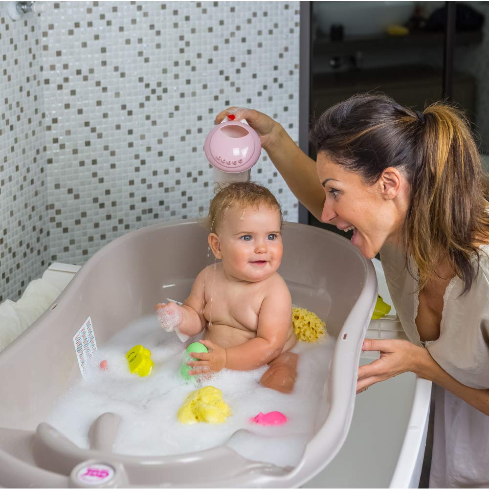 OK Baby N38232035X Onda - Baby-Badewanne, grau, Grau