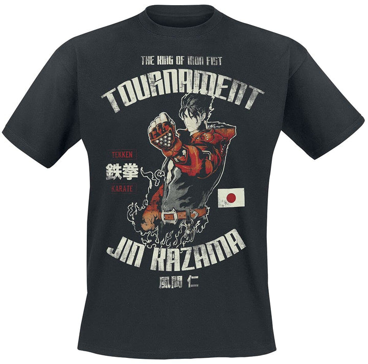 Tekken - Jin Kazama Herren T-Shirt, Schwarz, M