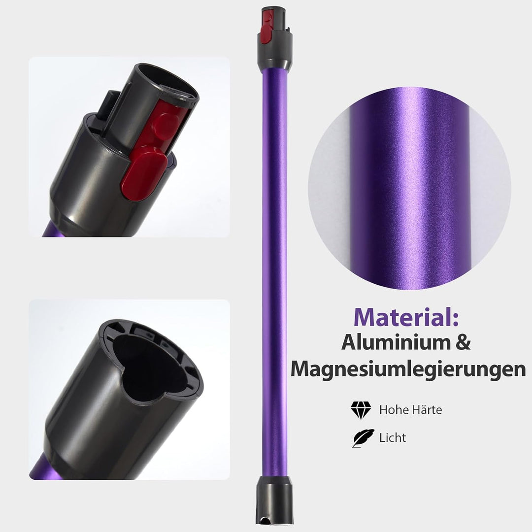 Cheerhom Verlängerungsrohr für Dyson V11, Saugrohr Kompatibel mit Dyson V7 V8 V10 V11 V15, Starres T