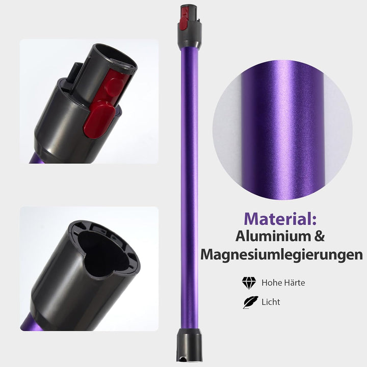 Cheerhom Verlängerungsrohr für Dyson V11, Saugrohr Kompatibel mit Dyson V7 V8 V10 V11 V15, Starres T