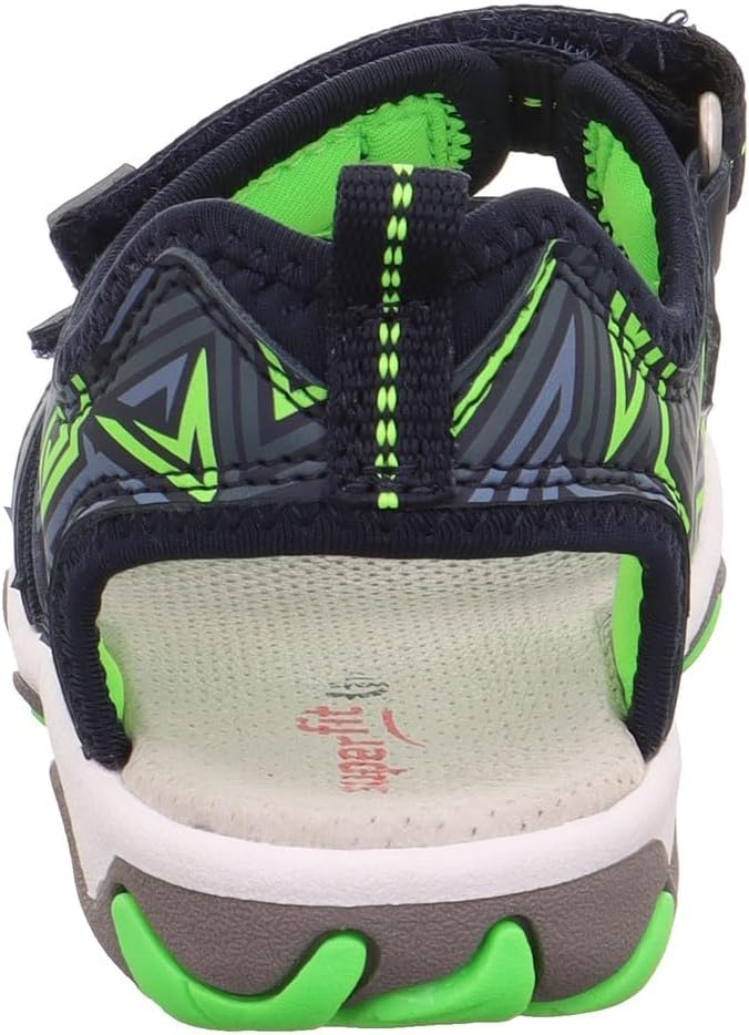 Superfit Jungen Mike 3.0 1-009470 Sandale 25 EU Blau Hellgrün 8050, 25 EU Blau Hellgrün 8050