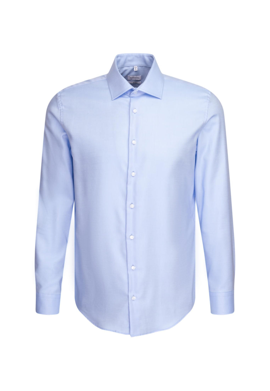 Seidensticker Herren Men Slim Longsleeve Cotton Hemd (1er Pack) 36 Blau(653690), 36 Blau(653690)