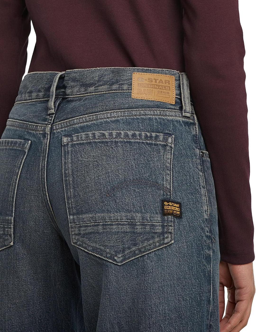 G-STAR Damen Judee Loose Low Waist Jeans 24W / 30L Blau (Antic Sand Blast D22889-d860-g803), 24W / 3