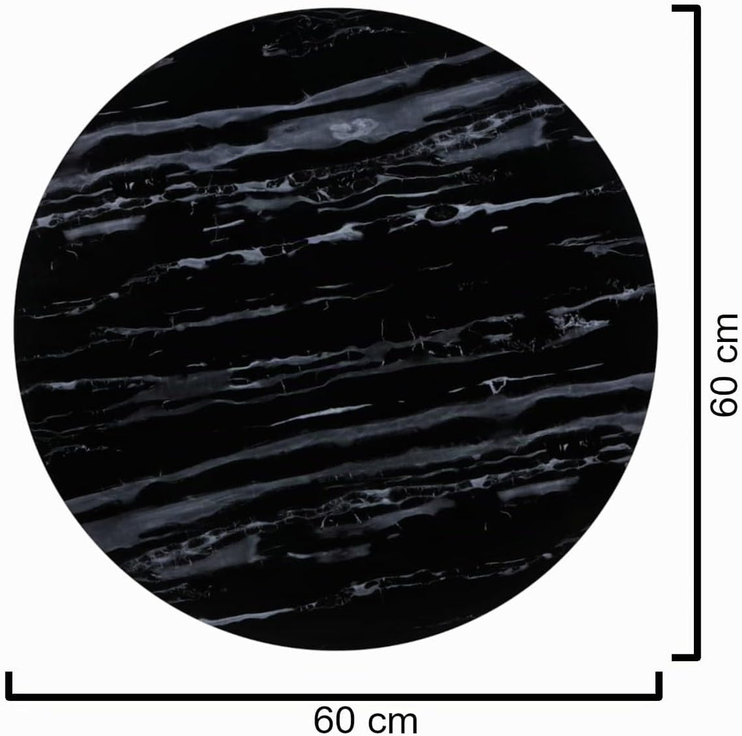 CasaXXl Glasplatte für Kaminofen &amp; Tischplatte in Marmor Optik - Glasscheibe mit 6mm ESG Sicherheits