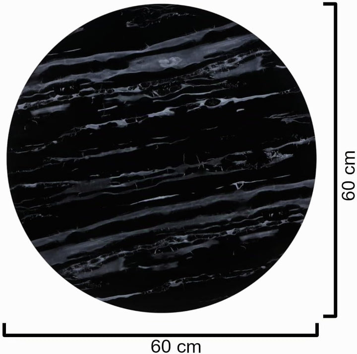CasaXXl Glasplatte für Kaminofen &amp; Tischplatte in Marmor Optik - Glasscheibe mit 6mm ESG Sicherheits