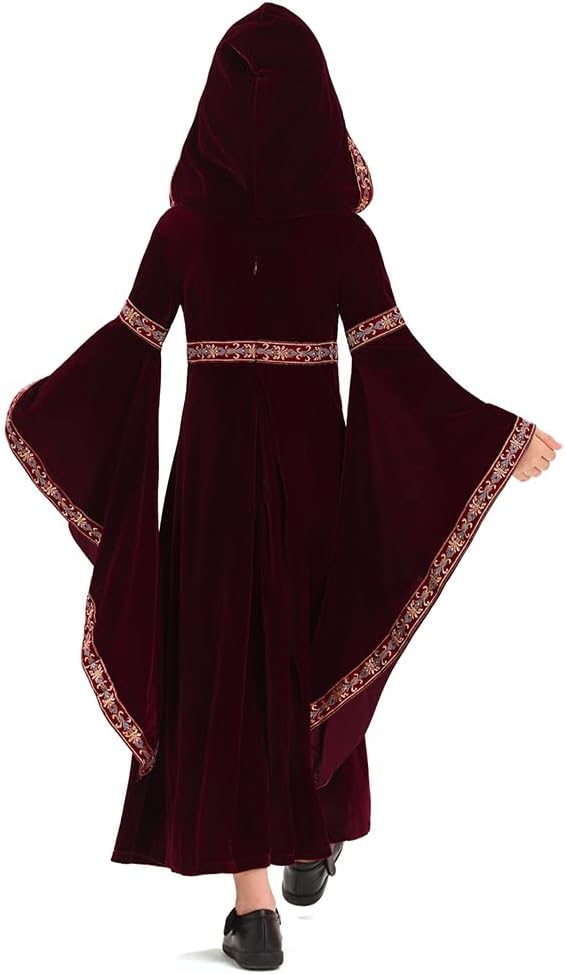 Feynman Damen Mittelalter Kostüm mittelalterlichen Renaissance Adels Palast Prinzessin Kleid Hallowe