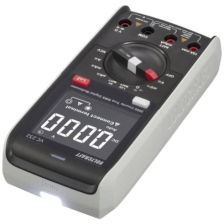 VOLTCRAFT VC232 Hand-Multimeter digital CAT III 600 V Anzeige (Counts): 2000