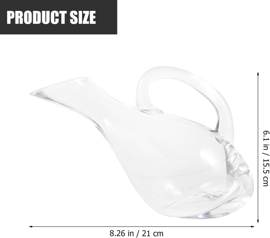 Cabilock Dekanter aus Glas schneller Dekanter Whisky-Spender Whiskyspender Bierkrug whisky decanter