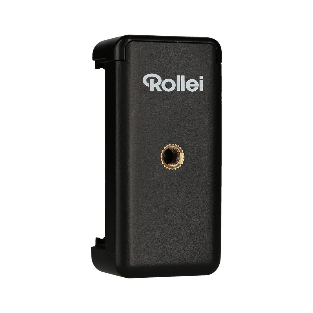 Rollei Smartphone Halterung - universeller Halter für ihr Smartphone mit 1/4“ Gewinde an der Unter-