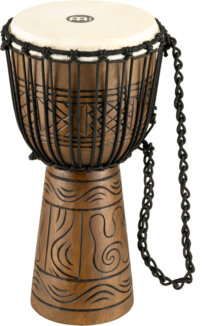 Meinl Percussion 20cm Rope Tuned Travel Djembe Trommel - Musikinstrument für Kinder und Erwachsene -