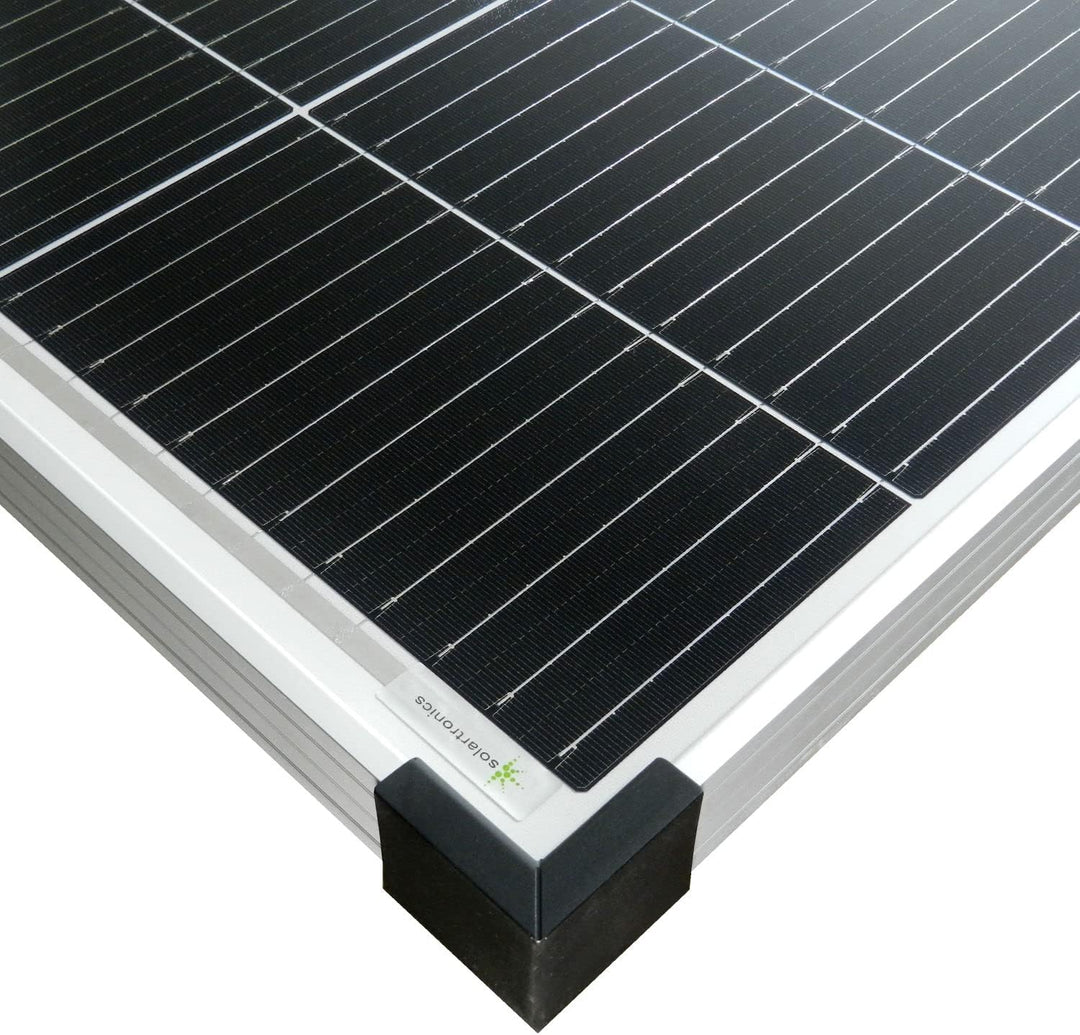 solartronics Solarmodule 2 Stück 150 Watt Mono 12 Busbars 210mm Zellformat Solarpanel 1230x670x35 90