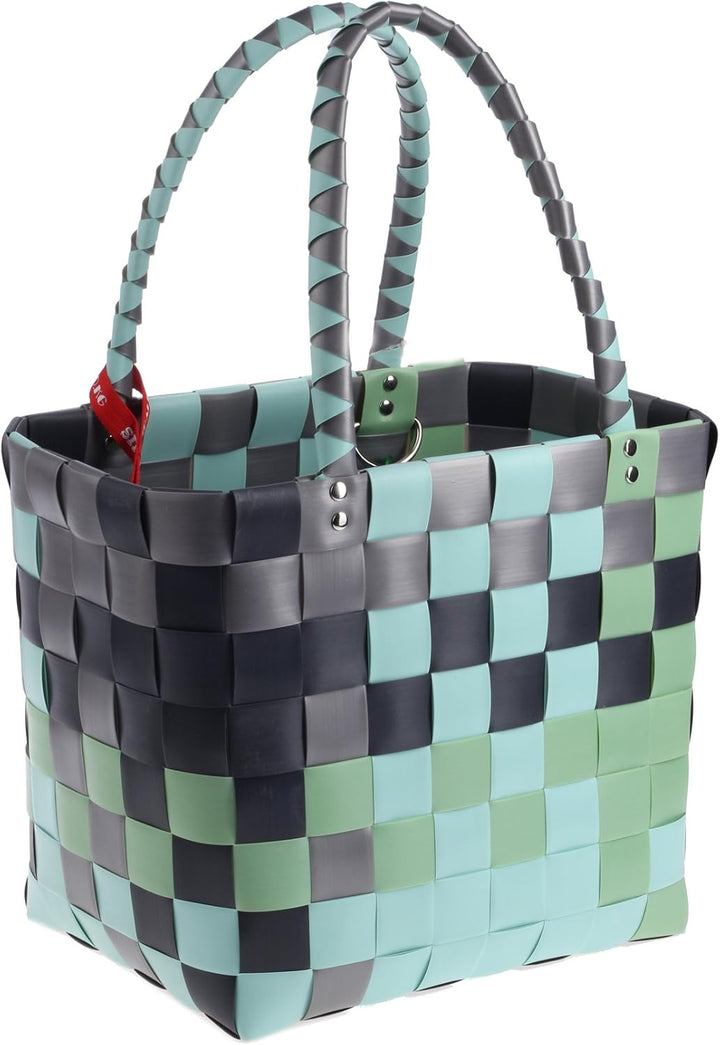 5010-44 Ice-Bag Shopper Original Witzgall Einkaufstasche Einkaufskorb - mintgrün, Silbergrau, anthra
