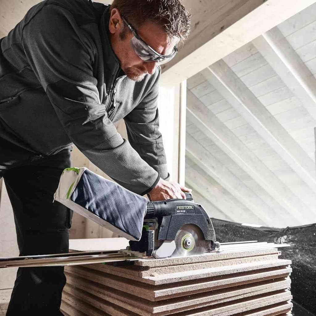 Festool Akku-Handkreissäge HKC 55 5,0 EBI-Plus-SCA (mit Akkupacks, Schnellladegerät, Kreissägeblatt,