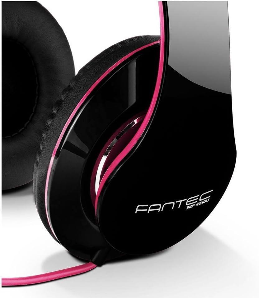 FANTEC SHP-250AJ Stereo HiFi Kopfhörer (mit Bügel, On Ear, 3, 5 mm Klinkestecker, Bassstark, Grosse