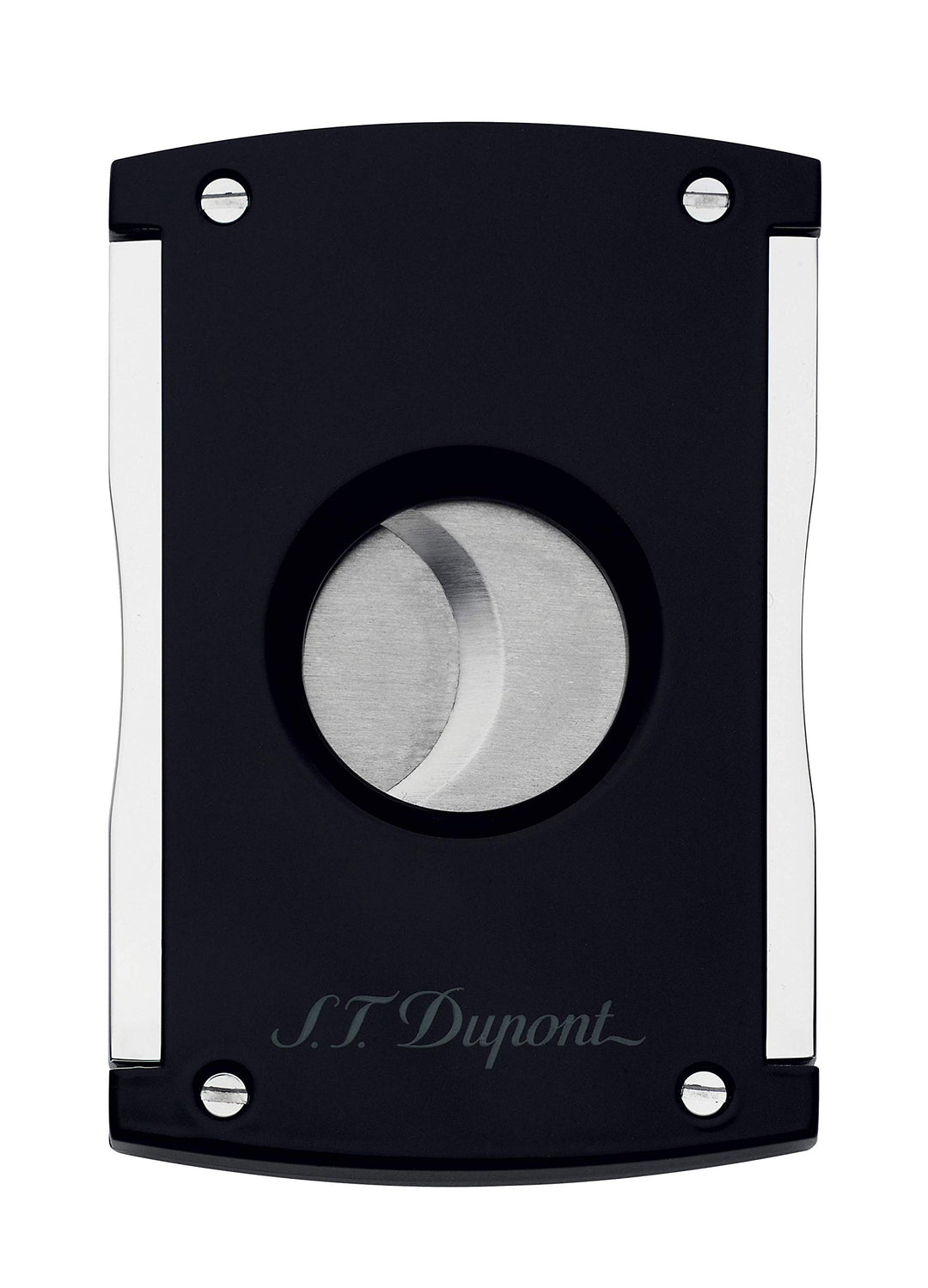 Zigarrenschneider ST Dupont Maxi Jet Black Lacquer Schwarz, Schwarz