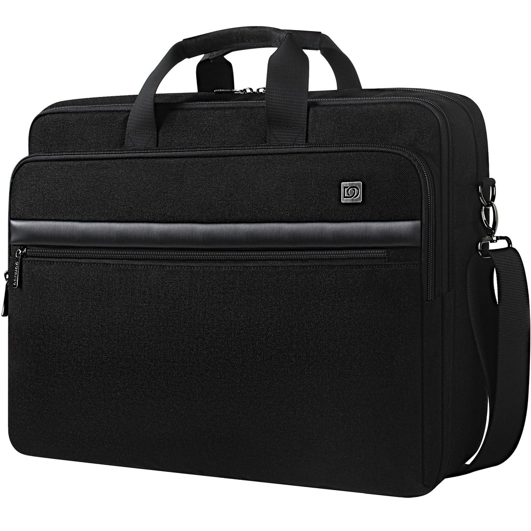 DOMISO 17,3 Zoll grosse Laptop-Schultertasche Business Aktentasche Kompatibel mit 17,3" Macbook Pro