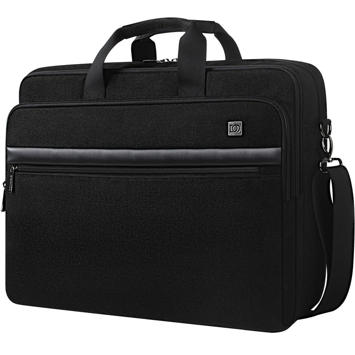 DOMISO 17,3 Zoll grosse Laptop-Schultertasche Business Aktentasche Kompatibel mit 17,3" Macbook Pro