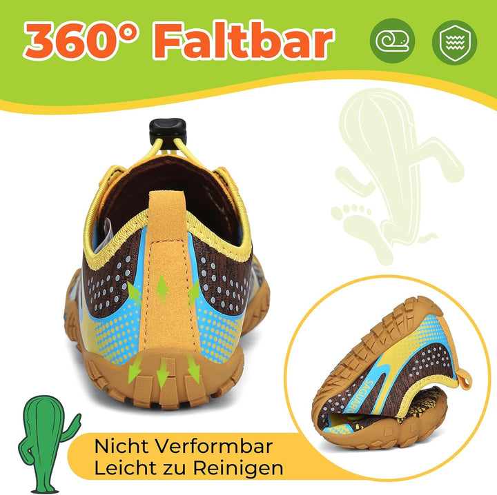 SAGUARO Barfussschuhe Kinder Barfussschuhe Schnell Trocknend Badeschuhe für Jungen Mädchen Gr.24-36