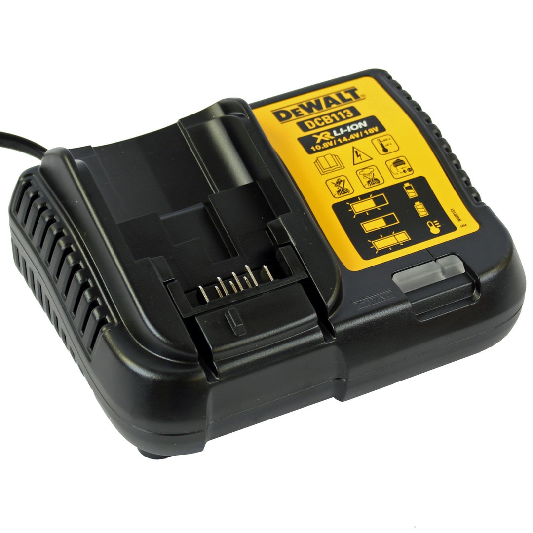 DeWalt DCB 113 Ladegerät XR 10,8V-18V für Li-Ion Akkus