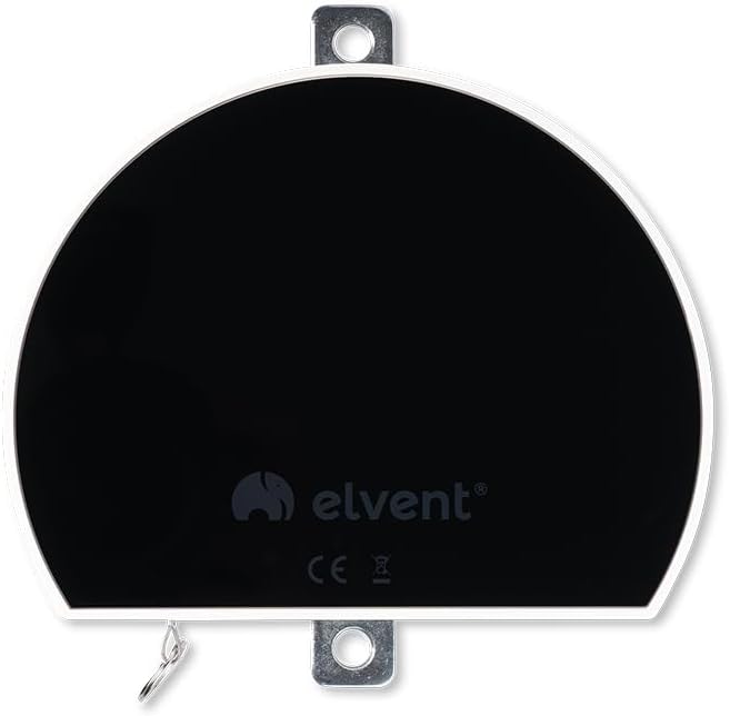 elvent® Federwiege Lullaby - Babywiege - Motor für Federwiege (Schwarz-Weiss), Schwarz-weiss