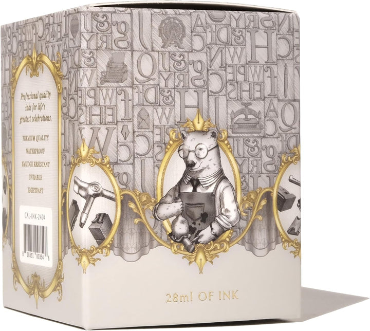Ferris Wheel Press Calligraphy Ink | Pressman Grey | 28ml Grey 28 ml, Grey 28 ml