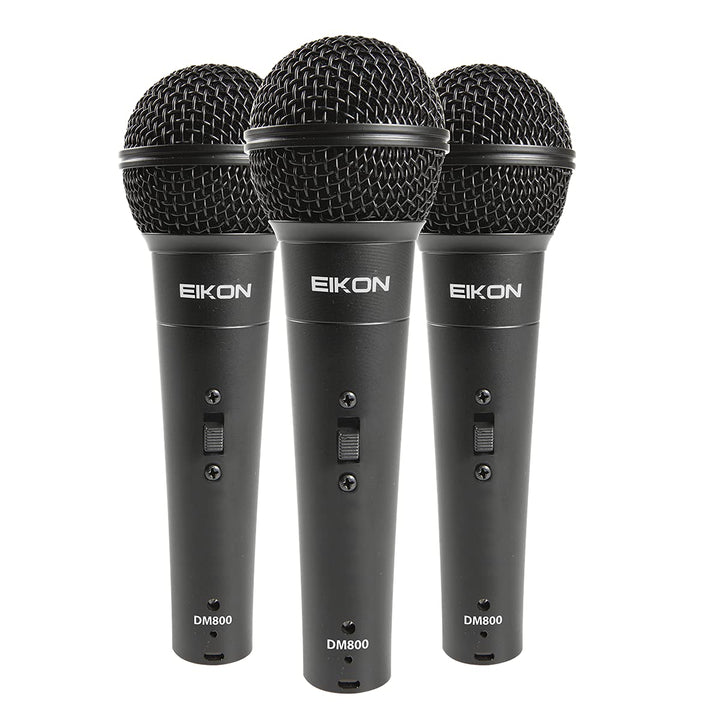 DM800 Kit – 3 Mikrofone, 3 Klemmen und Tragetasche