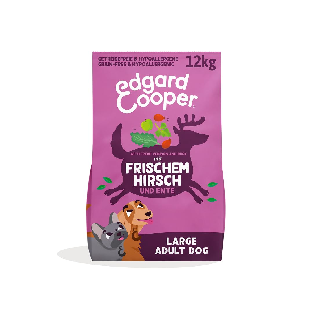 Edgard & Cooper natürliches Premium Trockenfutter für Adult Hunde - getreidefrei und proteinreich (H