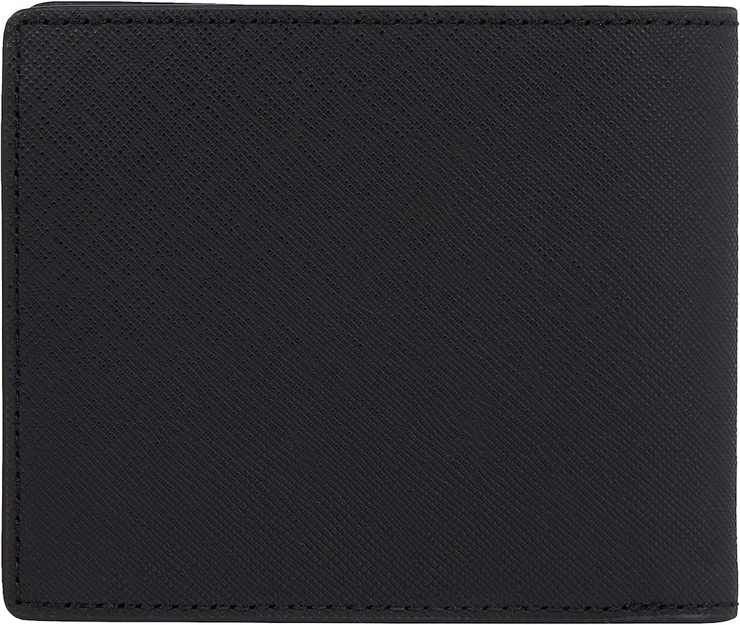 Tommy Hilfiger Herren Portemonnaie Central Cc aus Leder, Schwarz (Black), Onesize, Schwarz