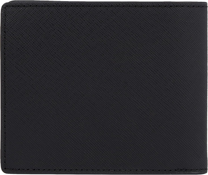 Tommy Hilfiger Herren Portemonnaie Central Cc aus Leder, Schwarz (Black), Onesize, Schwarz