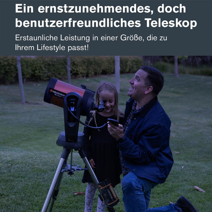 Celestron 11068 NexStar 6SE computergesteuertes Schmidt-Cassegrain-Teleskop mit vollautomatisierter