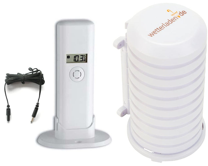 TFA Dostmann Temperatur Sender für Klimalogg Pro Kat.-Nr. 30.3181.IT (weiss mit JM Schutzgehäuse), w