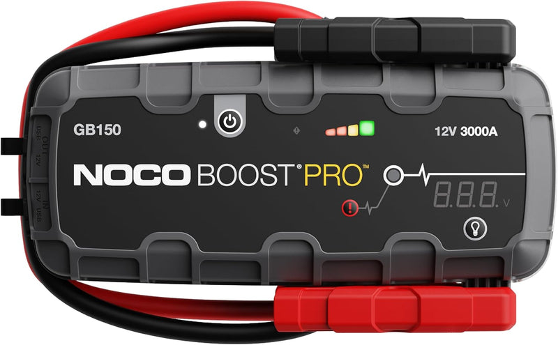 NOCO Boost Pro GB150, 3000A - 12V UltraSafe Starthilfe Powerbank, Auto Batterie , Tragbare USB Ladeg