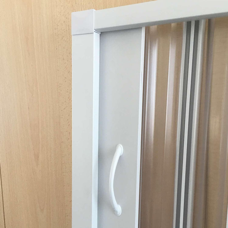 Forte Duschtür in PVC 120 cm H185 mod. Aura Seitlich, 120 CM