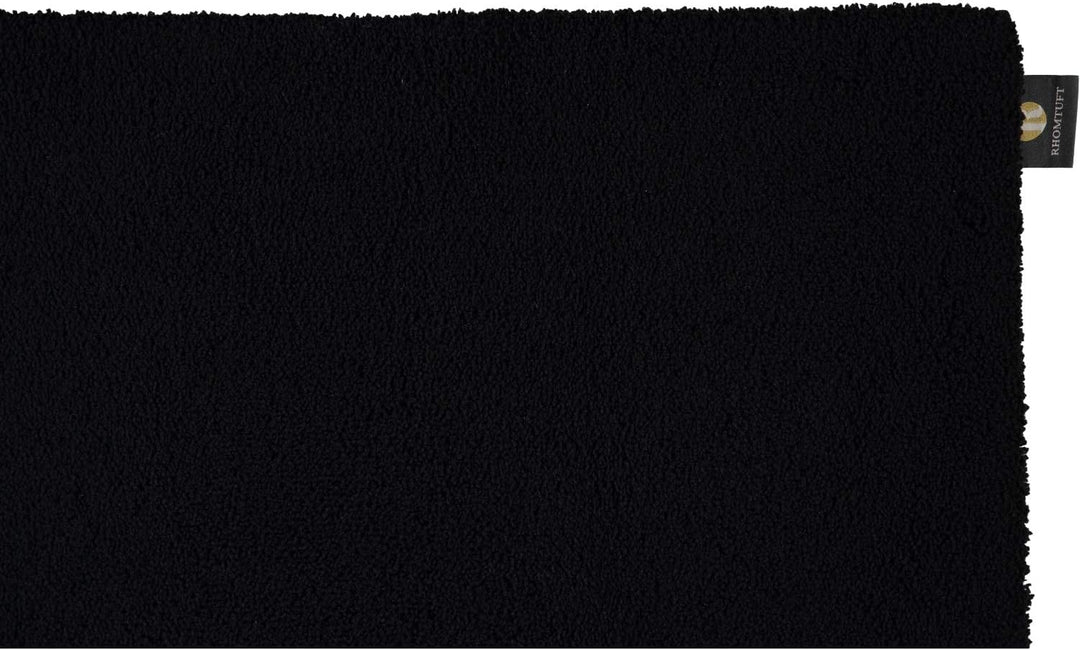 Rhomtuft Badteppich Square - schwarz 15 - 50 x 60 cm 50x60 cm, 50x60 cm