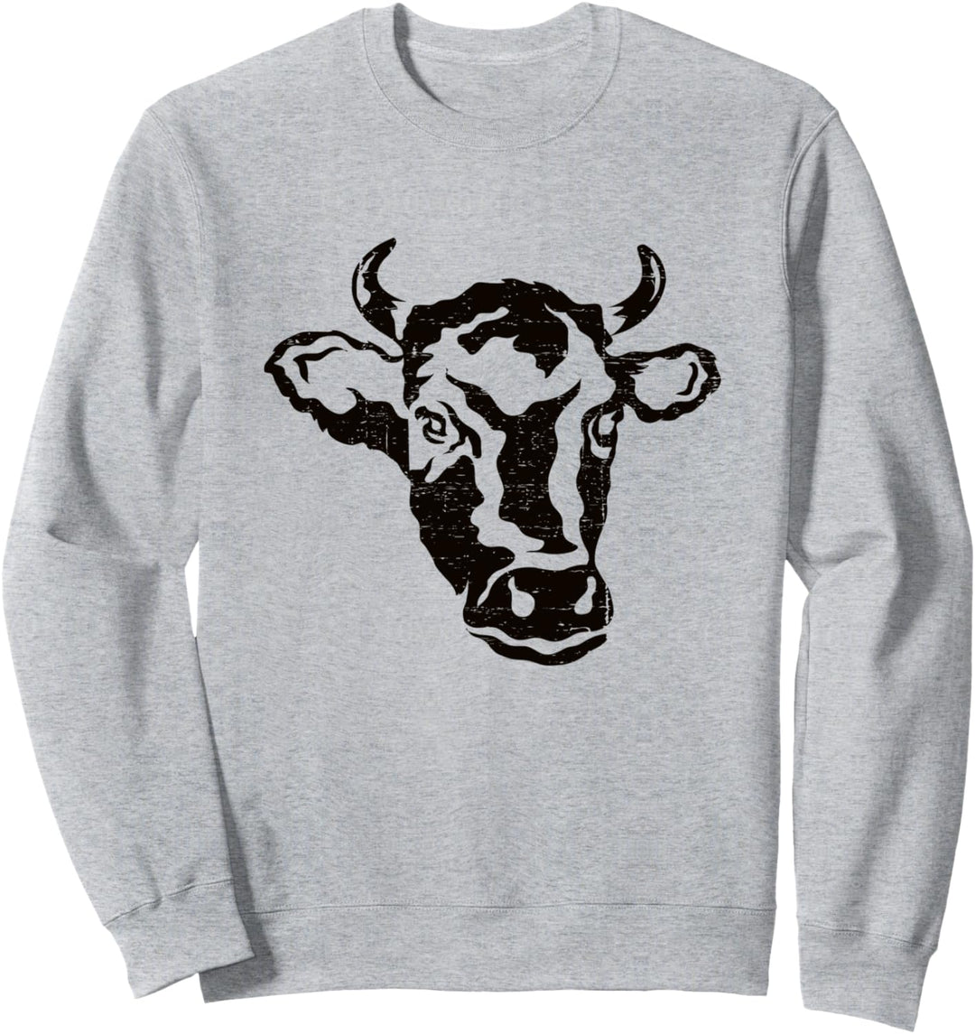 Kuh Landwirt Bauer Rinder Kühe Landwirtin Landwirtschaft Sweatshirt