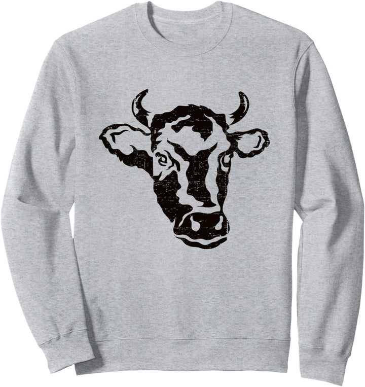 Kuh Landwirt Bauer Rinder Kühe Landwirtin Landwirtschaft Sweatshirt