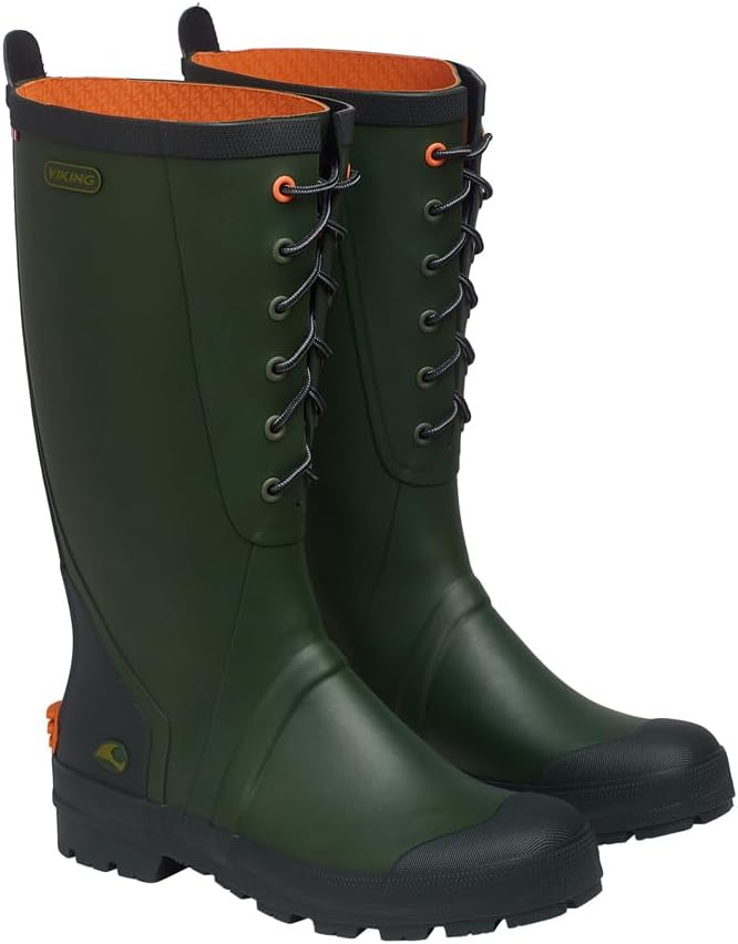 Viking Unisex Slagbjorn 4 Gummistiefel 39 EU Grün, 39 EU Grün