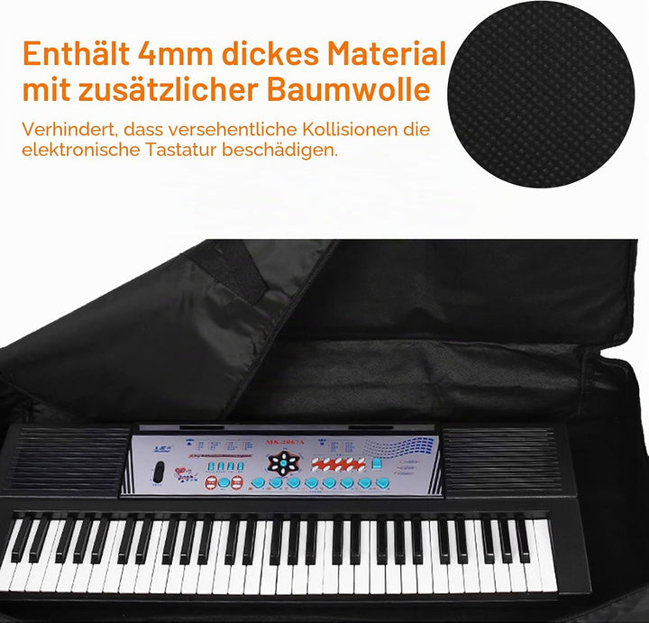 61 Key Keyboard Tasche,61 Tasten Tragbar Keyboard,TascheKeyboardtasche 61 Tasten,Tasten Tragbar Keyb