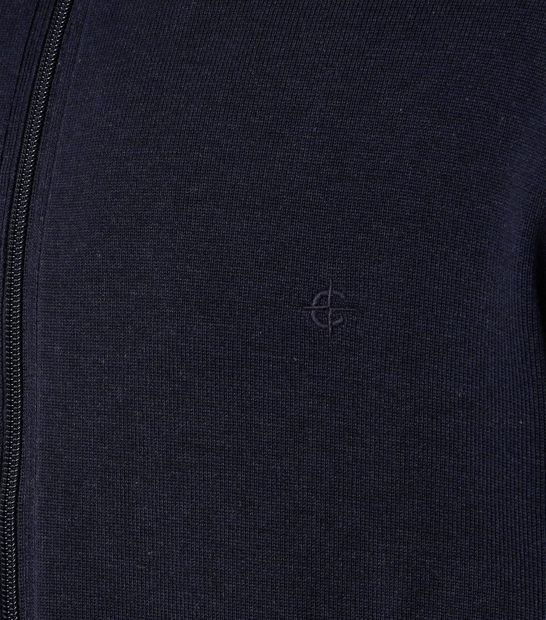CASAMODA Strickjacke Uni S Dunkelblau, S Dunkelblau