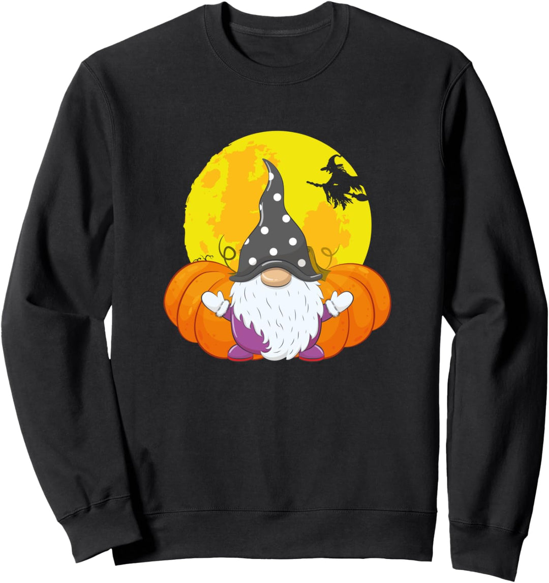 Herbst Kürbis Gnome Nette Särge - Halloween Sweatshirt