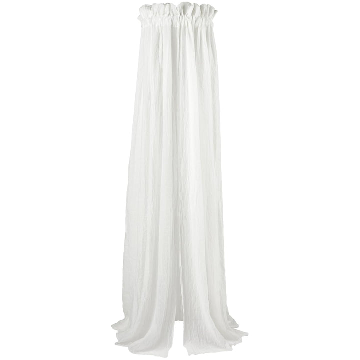 Meyco Baby Betthimmel - Grösse Sluier (30x155cm) - Offwhite Offwhite H155 x B30 cm (1er Pack), Offwh