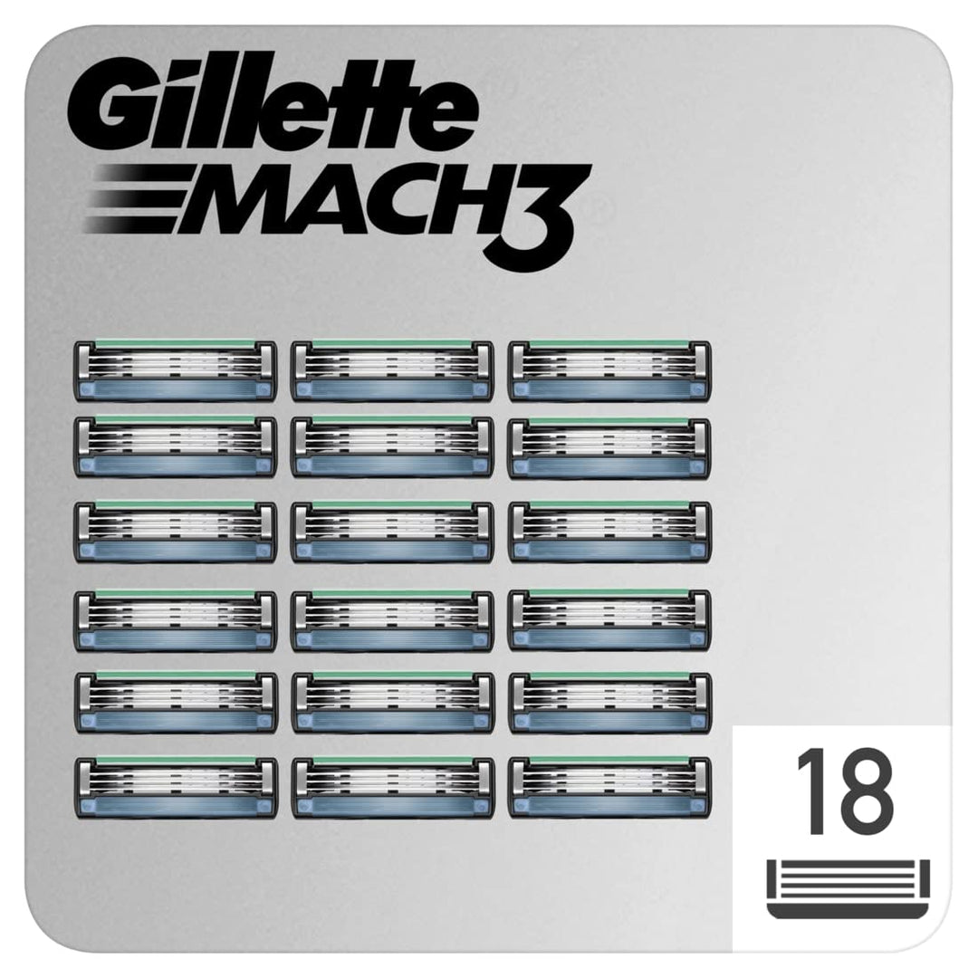 Gillette Mach3 Rasierklingen Für Männer 18 Stück