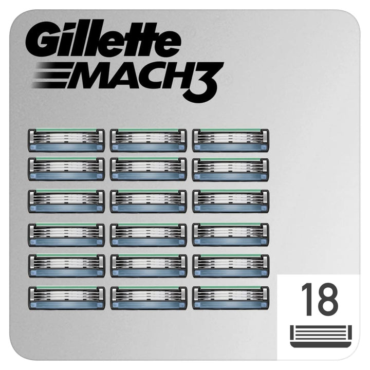 Gillette Mach3 Rasierklingen Für Männer 18 Stück